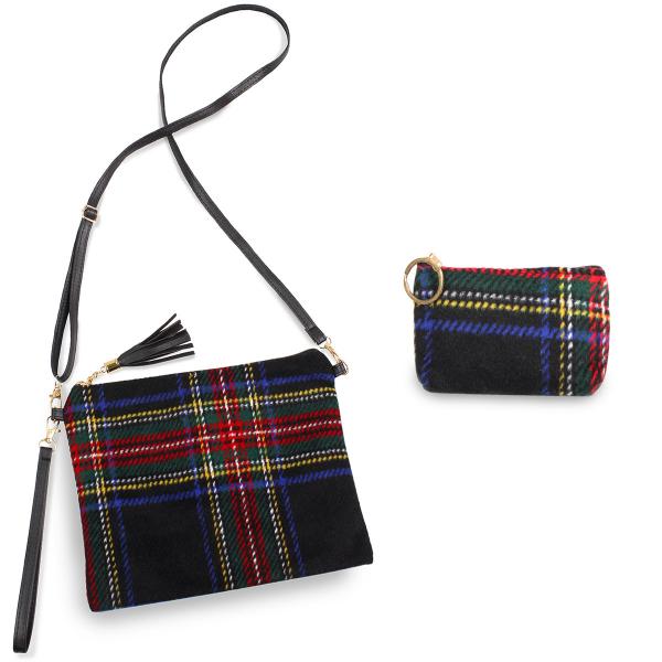 Wholesale Crossbody Bags & Coin Purses Plaids