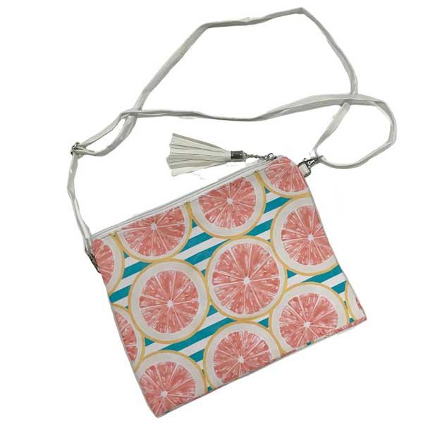 wholesale 3315 - Crossbody Bags & Small Purses  9301G - Grapefruit
Tie Dye Cross Body Clutch - 