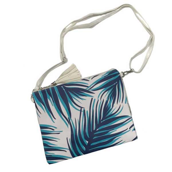 wholesale 3315 - Crossbody Bags & Small Purses  9302 - Blue Palms
Tie Dye Cross Body Clutch - 