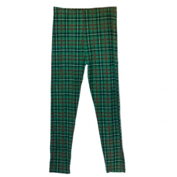 wholesale 7683 - Christmas Print Brushed Fiber Leggings  J/284/One Size<br> 
Christmas Plaid   - One Size Fits Most