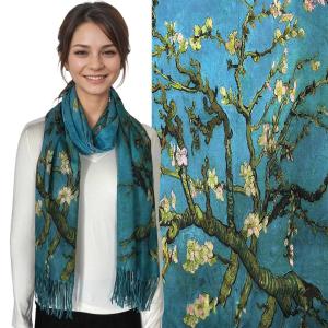 Wholesale 3196 - Sueded Microfiber Art Design Shawls #25 Print
 - 72