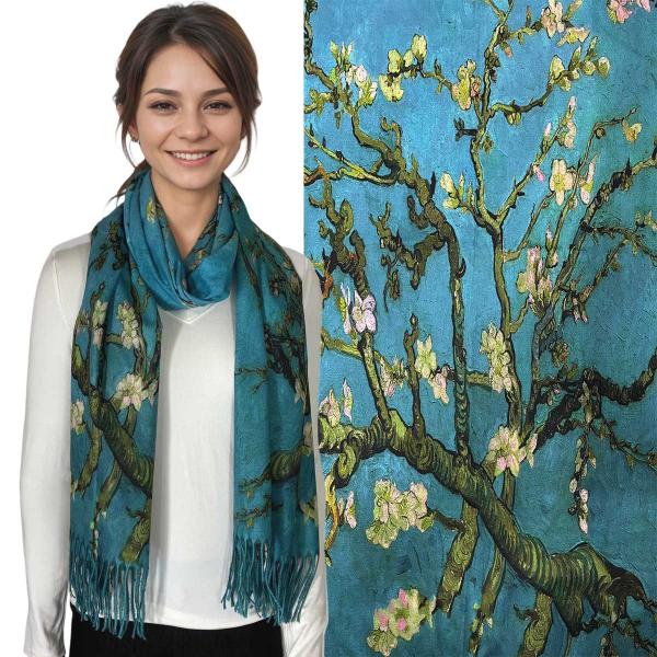 wholesale 3196 - Sueded Microfiber Art Design Shawls #25 Print
 - 72