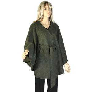 Wholesale  LC15 Olive <br>Belted Cape - 