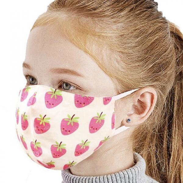 Wholesale Protective Masks by Jessica - Child Size 014K-15 Strawberries - 