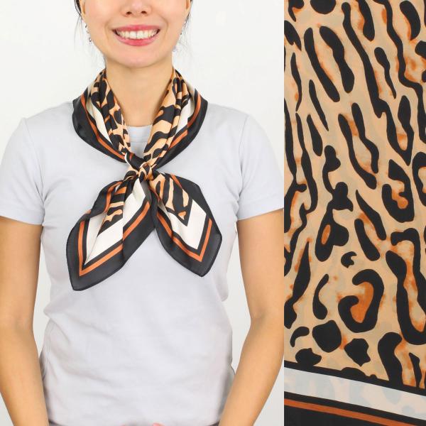 Wholesale3413 Light Satin Neckerchief Squares