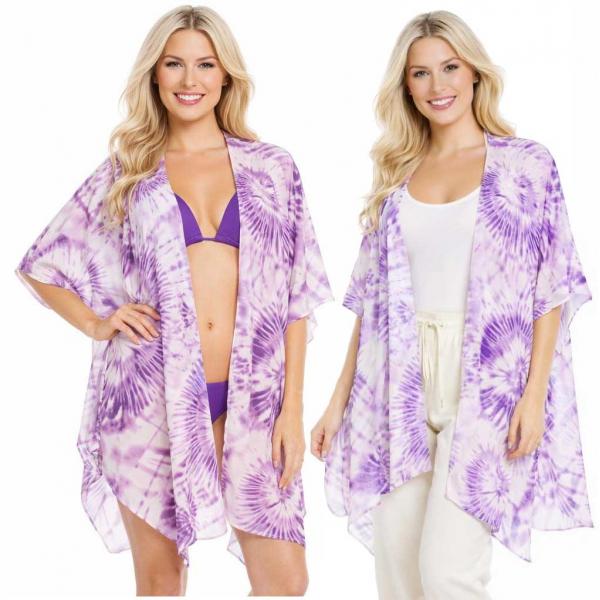 Wholesale Kimono - Tie Dye 9923 9923 PK Kimono - Tie Dye 9923 - 