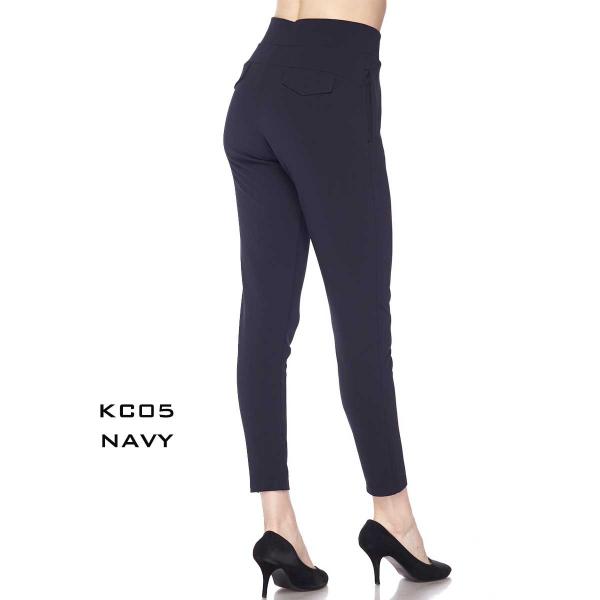 Wholesale Pants - Knit Crepe KC05 NAVY Pants - Knit Crepe KC05 - Small