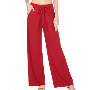 Lounge Pants - Loose Fit 1614 DARK RED Lounge Pants - Loose Fit 1614 - Medium