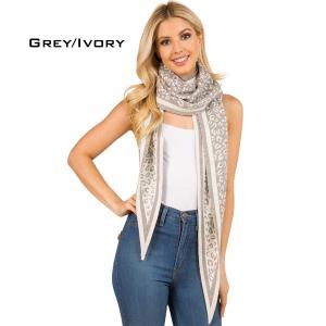 3145 - Tapered Design Wrap 3145-01 GREY/IVORY - 