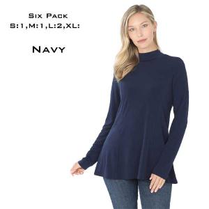 Wholesale  Navy<br>
Six Pack 
 - 1 Small 1 Medium 2 Large 2 Extra Large