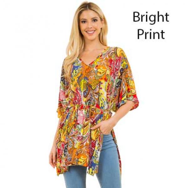 wholesale 3658 - Spandex Blend Tunics 4125 - Bright Print<br>
Spandex Blend Tunic - 