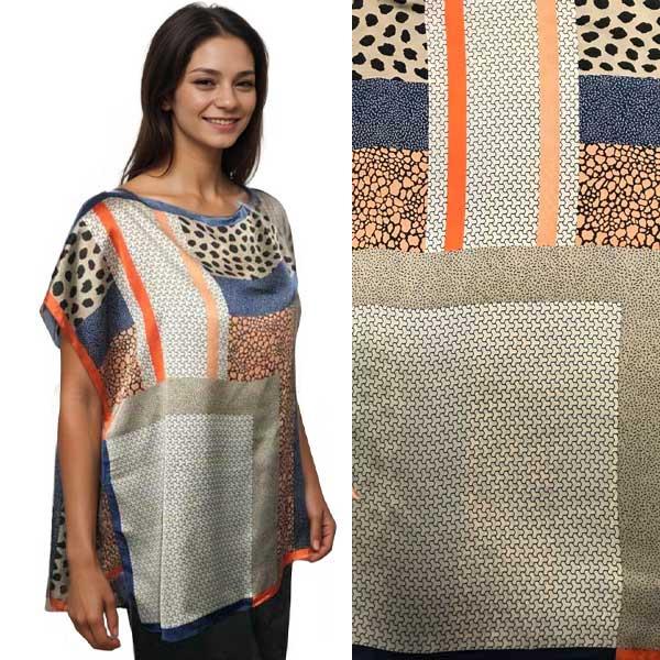 3662 - Satin Toppers 10280 - Beige Multi - 