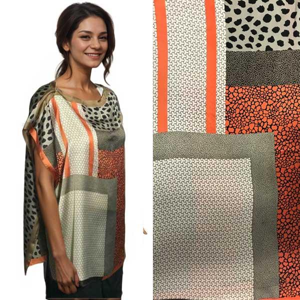 3662 - Satin Toppers 10280 - Taupe Multi - 