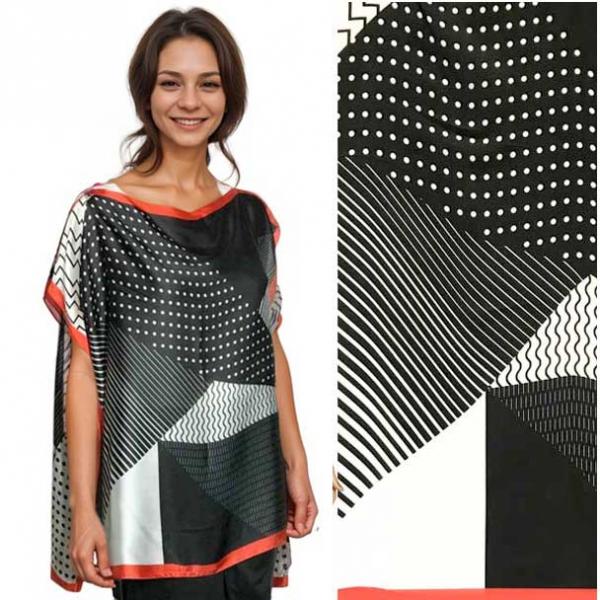 3662 - Satin Toppers 10279 - Abstract Design <bR>
Satin Poncho - 