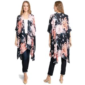 Wholesale  3014 - Floral Fantasy<br>Kimono - 