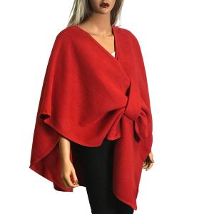 LC16 - Luxury Wool Feel Loop Cape LC16 - Red - 