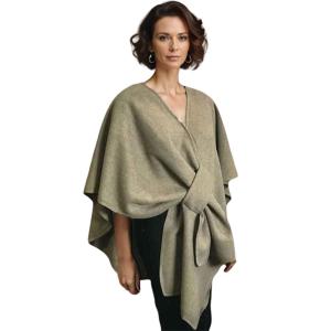 LC16 - Luxury Wool Feel Loop Cape LC16 - Taupe - 