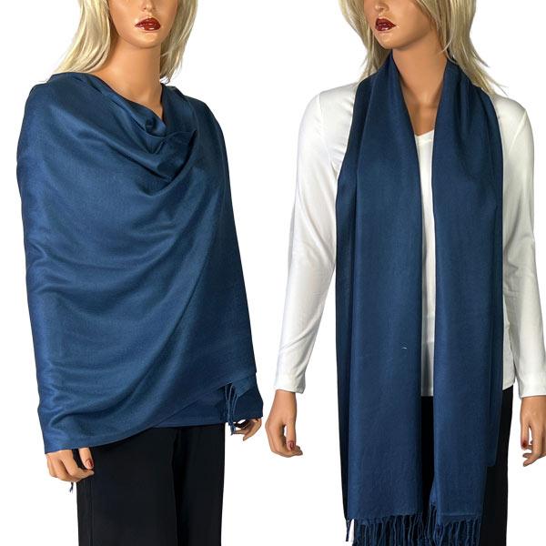 wholesale 3697 - Pashmina Style Solid Color Wraps Aegean Blue #36<br>
Pashmina Style Shawl MB - 