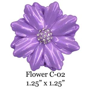 Wholesale 3700 - Magnetic Flower Brooches Flower - C02 - 1.25