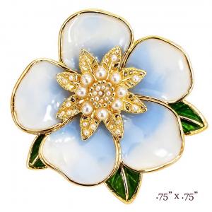 3700/T - Magnetic Flower Brooches Flower - E01
 - .75