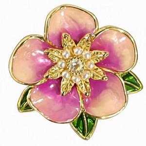 3700/T - Magnetic Flower Brooches Flower - E02
 - .75