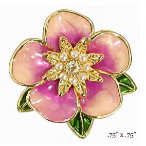 3700/T - Magnetic Flower Brooches Flower - E02
 - .75