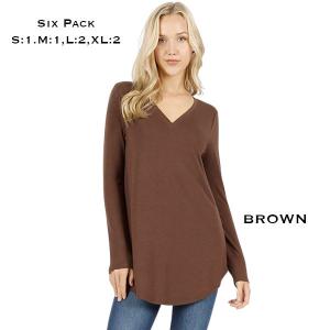 Wholesale  2106 - Brown
Six Pack  - 1 Small, 2 Medium, 2 Large, 1 Extra Large