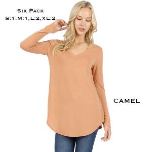 Wholesale  2106 - Camel
Six Pack  - 1 Small, 2 Medium, 2 Large, 1 Extra Large