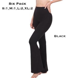 Wholesale  3222 - Black Six Pack<br>
(S:1,M:1,L:2,XL:2) - 