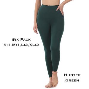 Wholesale  3238 Hunter Green - Six Pack<br>
(S:1,M:1,L:2,XL:2) - 1 Small 1 Medium 2 Large 2 Extra Large
