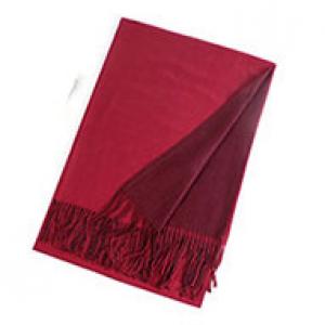 Wholesale  3713 - 03 Reversible<br>
Two Tone Cashmere Blend Shawl - 