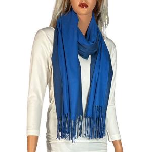 3713 - Cashmere Blend Shawls - Solid and Two Tone 3713 - #18 Navy/Royal Blue<br>
Two Tone Cashmere Blend Shawl - 