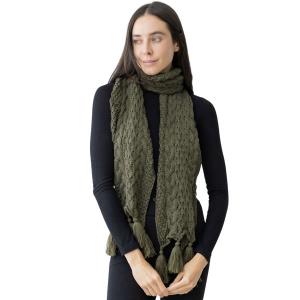 4024 - Knitted Scarf 4024 - Olive
Knitted Scarf - 