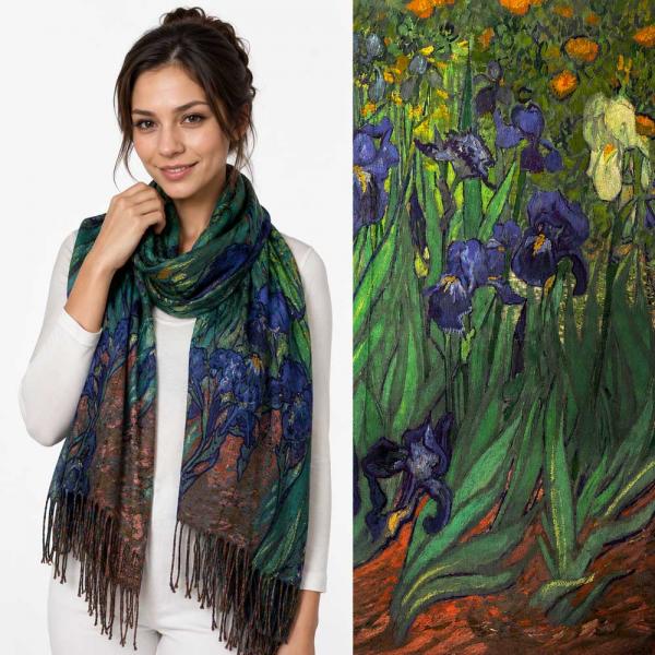 wholesale 3746 - Art Design Scarf and Glove Sets 3746 - 19<br>
Art Scarf and Glove Set - 