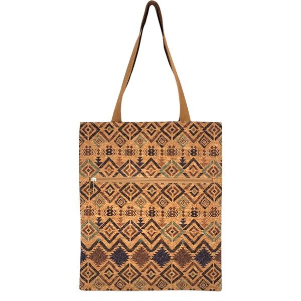 Wholesale 3785 - Natural Cork Handbags 2085 - Southwest Design* - 