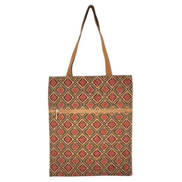 Wholesale 3785 - Natural Cork Handbags 2086 - Southwest Design - 