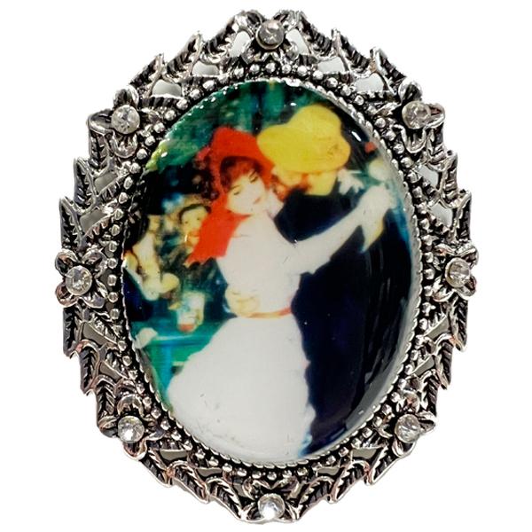 Wholesale 3790 - Fine Art Magnetic Brooches 3790 - 05<BR>
Fine Art Brooch - 