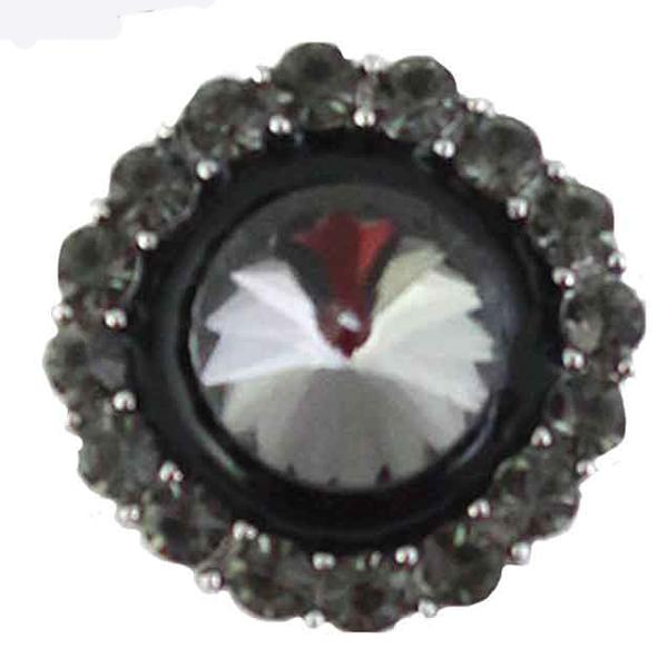 Wholesale 3815 - Small Diameter Magnetic Brooches 334 - Black - .75