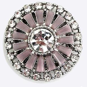 3815 - Small Diameter Magnetic Brooches 402 - Pink - .75