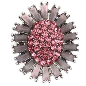 3815 - Small Diameter Magnetic Brooches 403 - Pink - .75