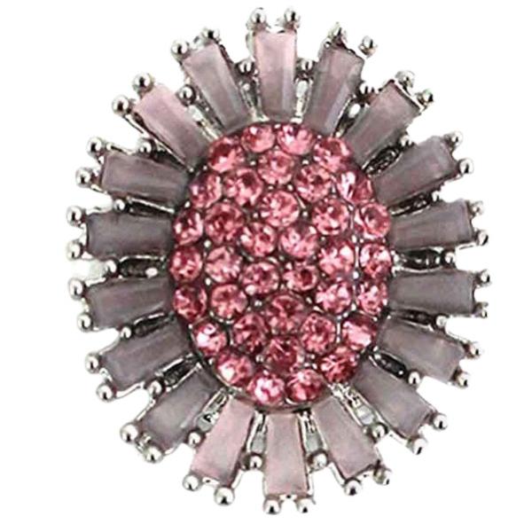 Wholesale 3815 - Small Diameter Magnetic Brooches 403 - Pink - .75