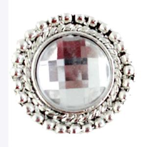 3815 - Small Diameter Magnetic Brooches 331CL - Clear - .75