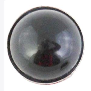 3815 - Small Diameter Magnetic Brooches 337BK - Black - .75