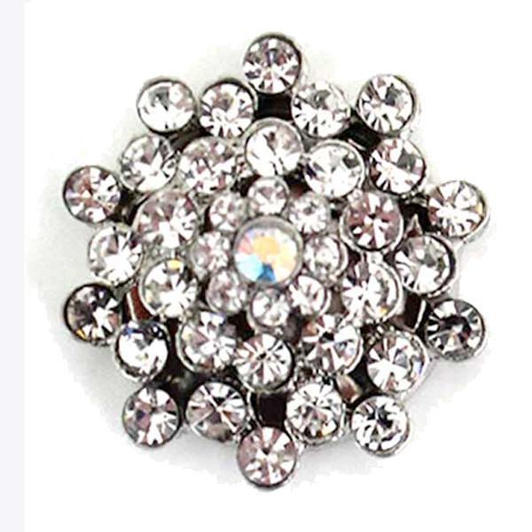 Wholesale 3815 - Small Diameter Magnetic Brooches 405CL - Clear - .82