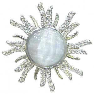 3815/T - Small Diameter Magnetic Brooches 102 - Sun  - .75