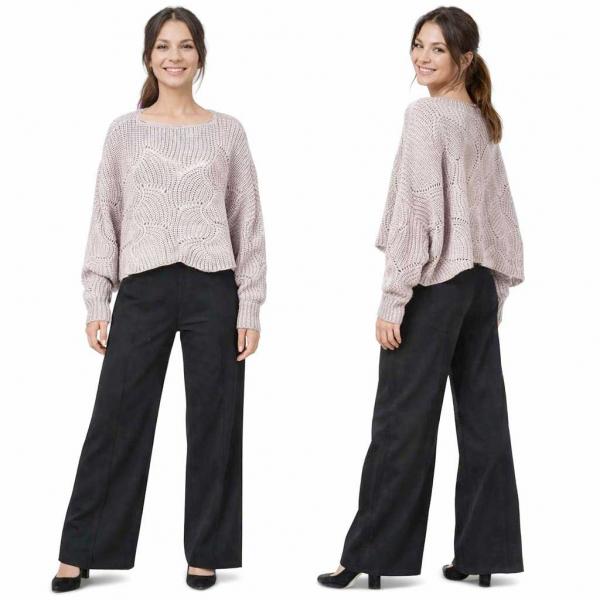 wholesale 4271 - Sweater Ponchos w/Sleeves Grey - One Size Fits Most