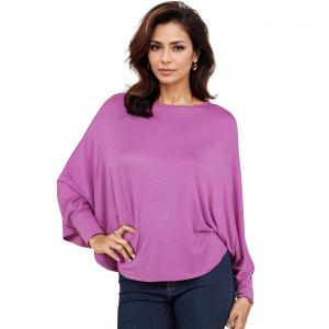 1818  - Poncho with Sleeves 1818 - Raspberry<br>
Poncho with Sleeves - One Size Fits Most