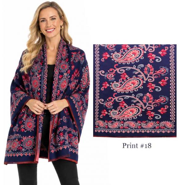 wholesale 3914/T - Silk Blend Shawls #18 - 