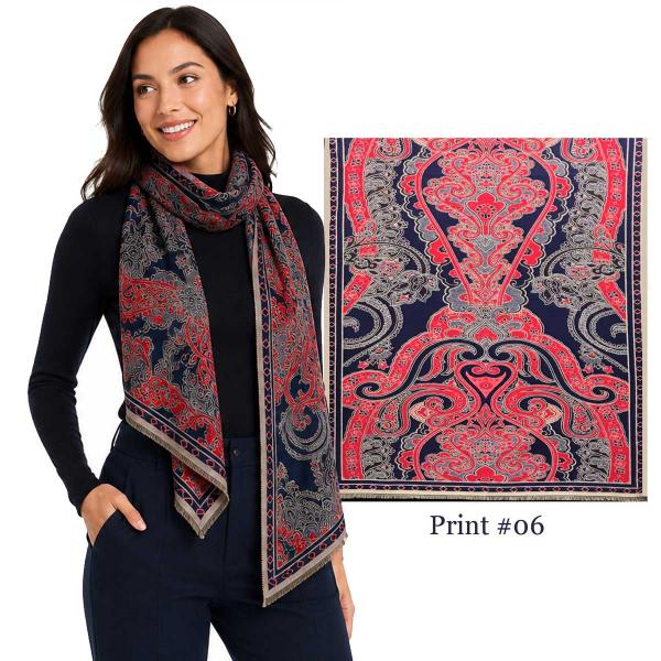 wholesale 3914/T - Silk Blend Scarves/Shawls #06 - 