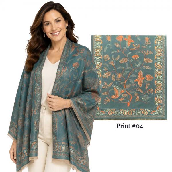 wholesale 3914/T - Silk Blend Scarves/Shawls #04 - 